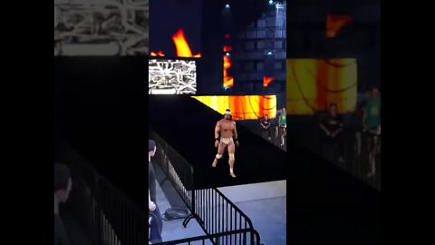 WWE 2k22 Jimmy Snuka Entrance #shorts