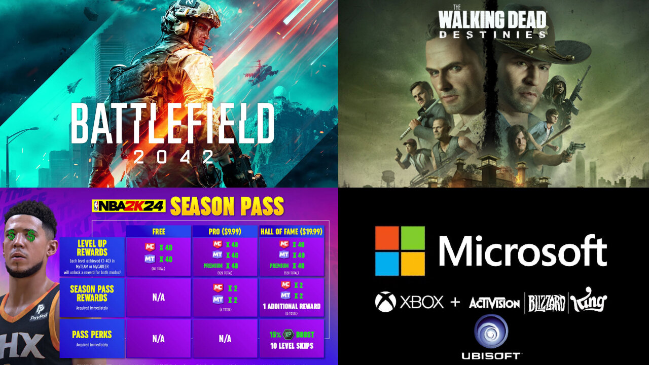 Battlefield Done? | Walking Dead: Destinies | NBA 2K24 | Activision Games On Ubisoft+| RunningNews