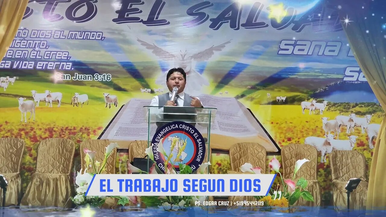 EL TRABAJO SEGÚN DIOS - EDGAR CRUZ MINISTRIES