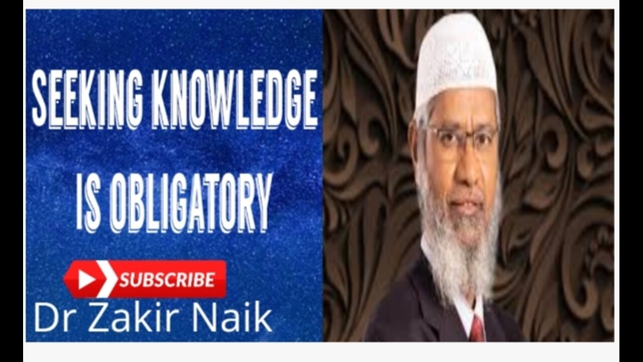 Seeking knowledge is obligatory