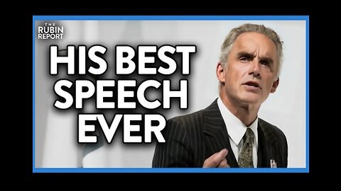 This Is Easily the Most Important Speech Jordan Peterson Has Ever Done