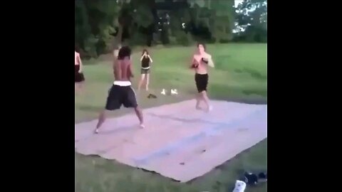 FAFO: Literally dodges into the fist.