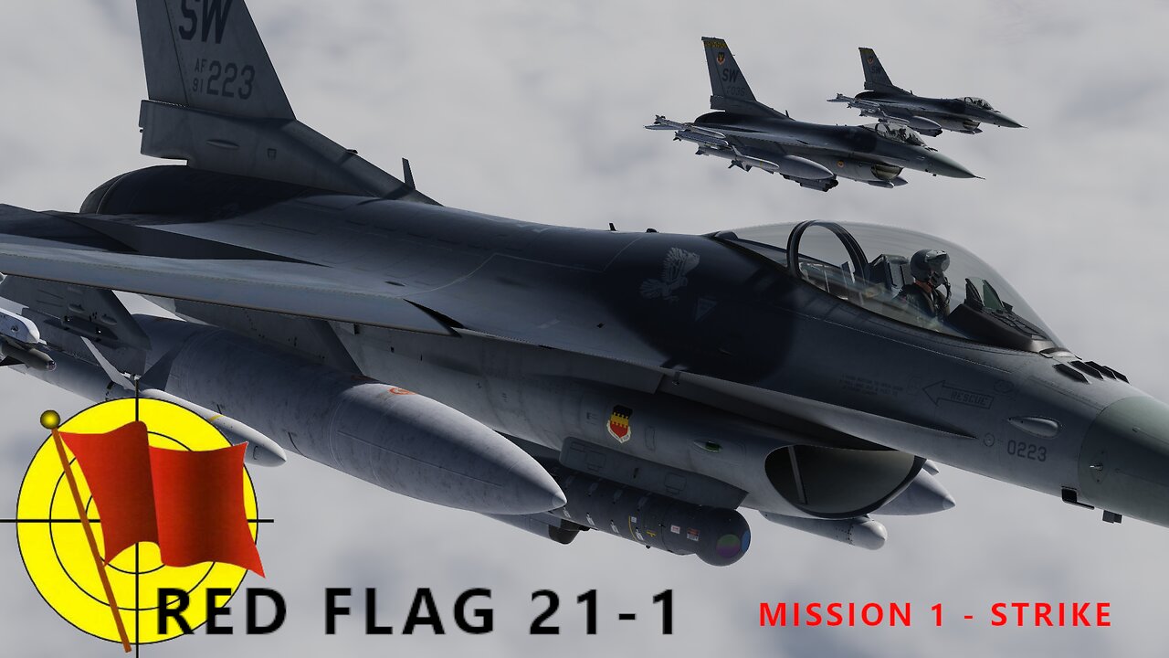 DCS Red Flag 21-1 Mission 1