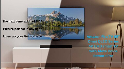 Amazon Fire TV 65" Omni QLED Series 4K UHD Smart TV