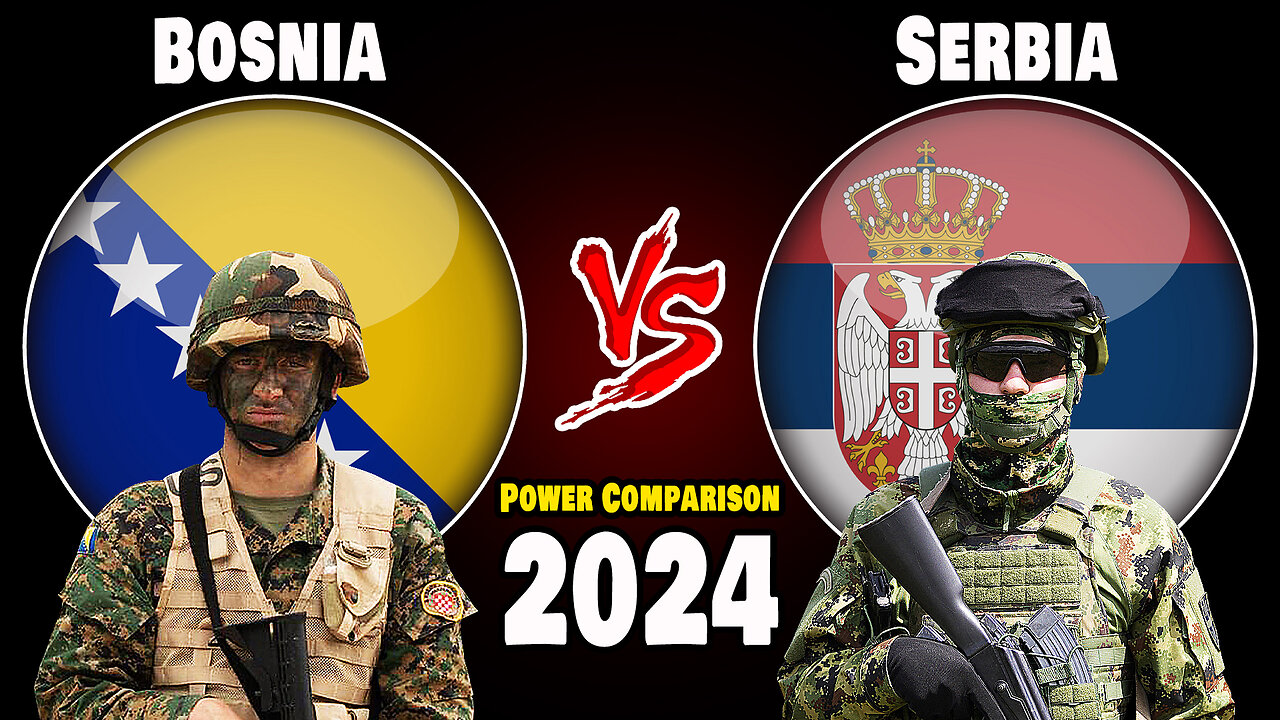 Bosnia vs Serbia Military Power Comparison 2024 | Serbia vs Bosnia military power 2024