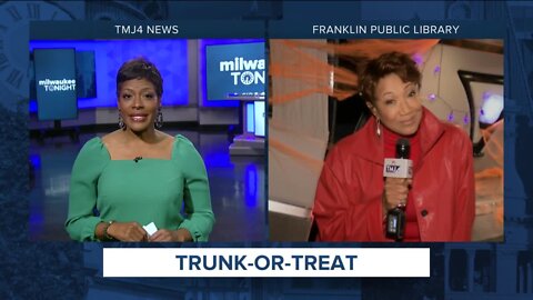 Trunk or treat event at Franklin Public Library
