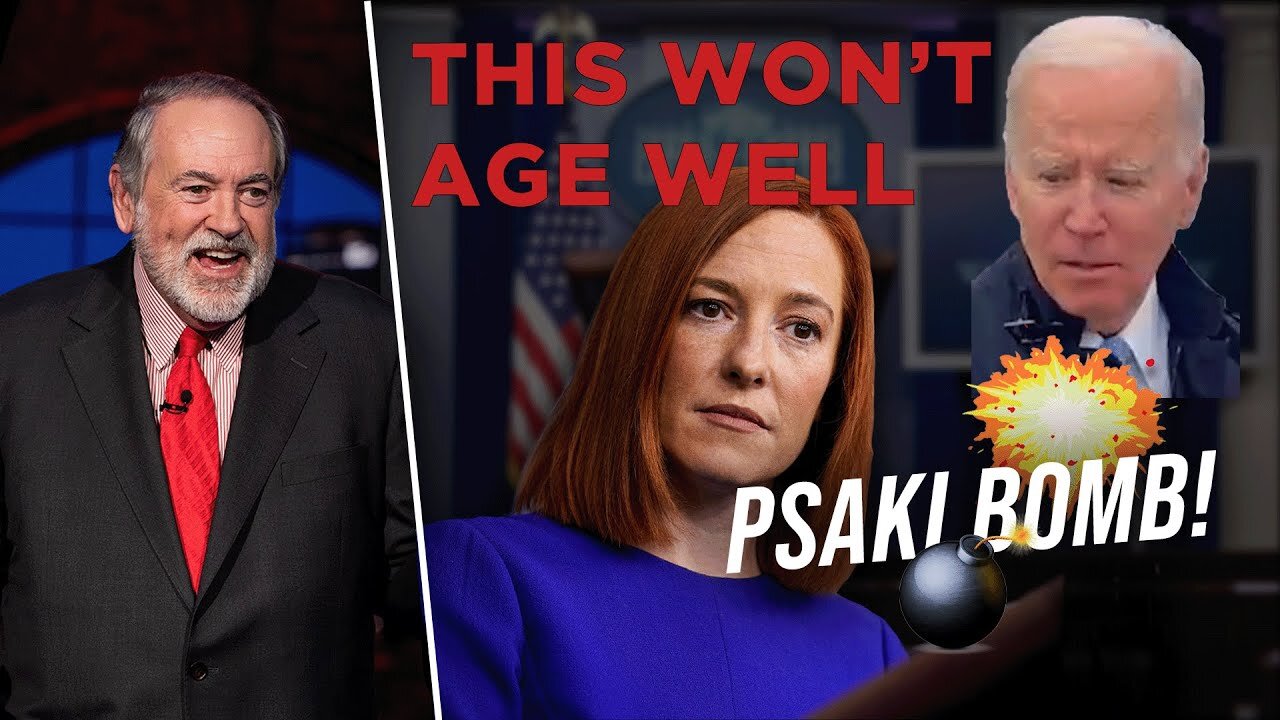 WHOA! Jen Psaki UNLOADS Judgement Bomb on BIDEN! | LwM Clip | Huckabee