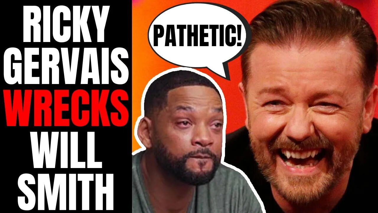 Ricky Gervais SLAMS Will Smith | GOES OFF On People Trying To Justify Chris Rock Oscars Slap