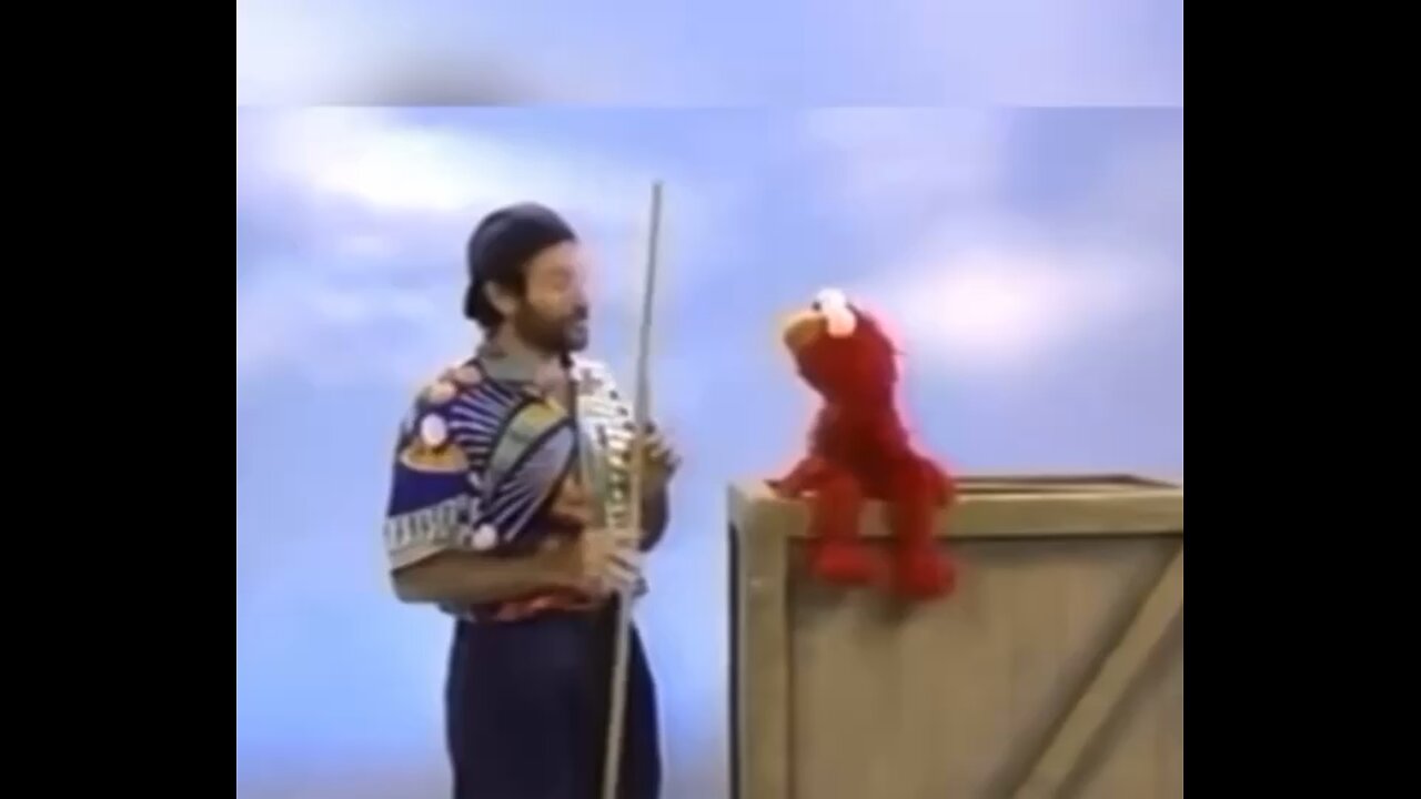 Robin Williams and Elmo