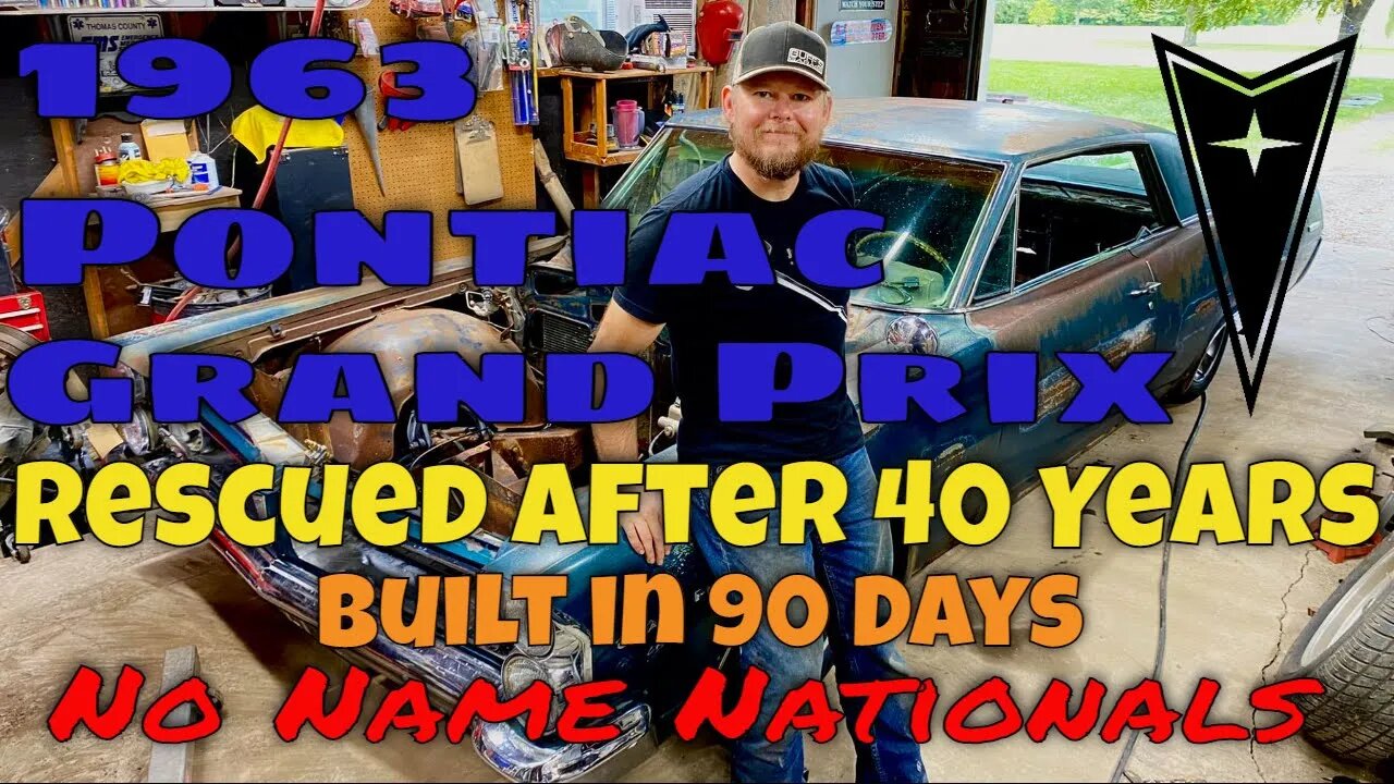 Rescuing a 1963 Pontiac Grand Prix after 40 Years built in 90 Days #SlammedPrix