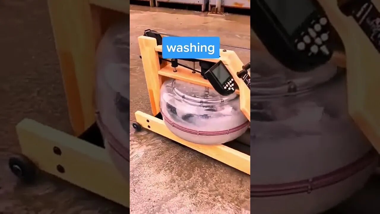 amazing hand design washing machine