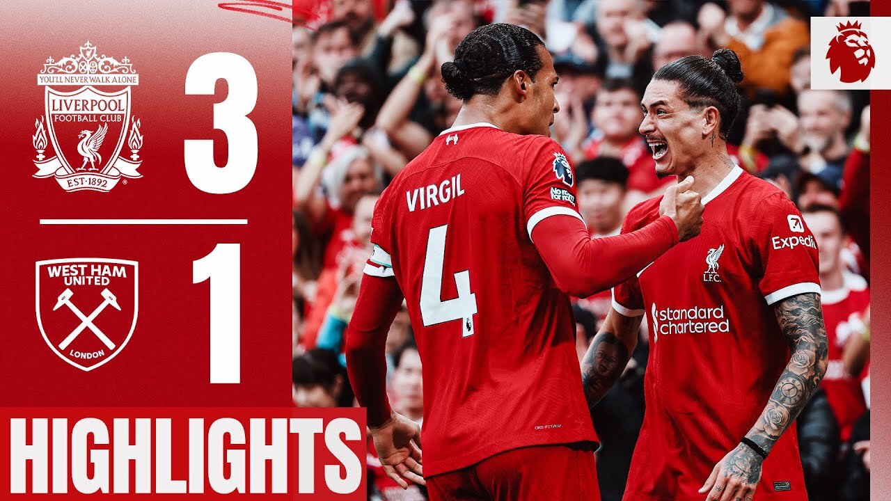 HIGHLIGHTS: BRILLIANT Nunez volley & Salah makes MORE history! | Liverpool 3-1 West Ham