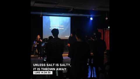 [20210220] Unless Salt is Salty, it is Thrown Away
