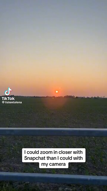 The sun and…. Something else?