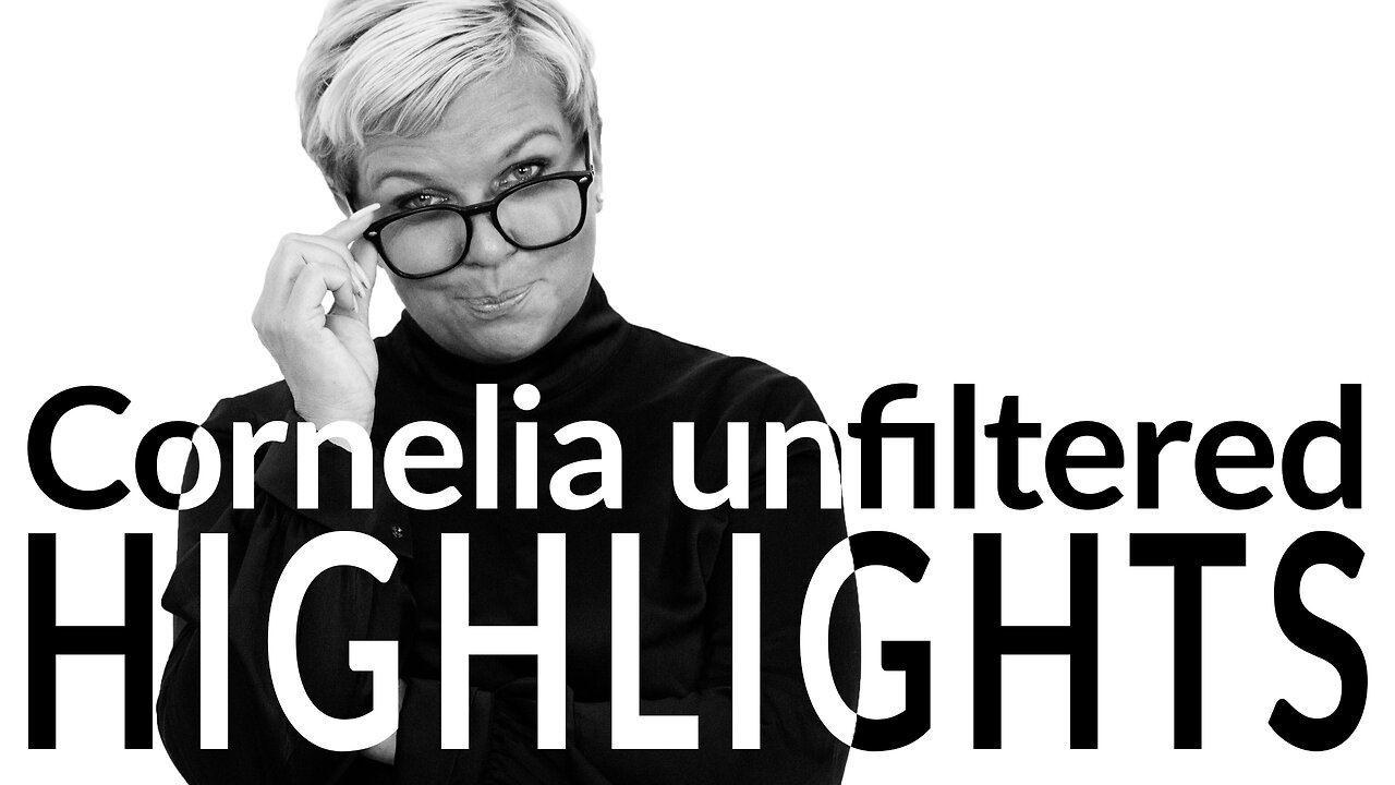 Cornelia unfiltered HIGHLIGHTS #23 Kartläggning av svenskar?