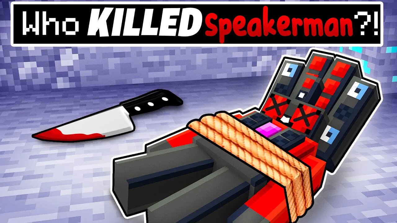 Speakerman Was MURDERED in Minecraft!