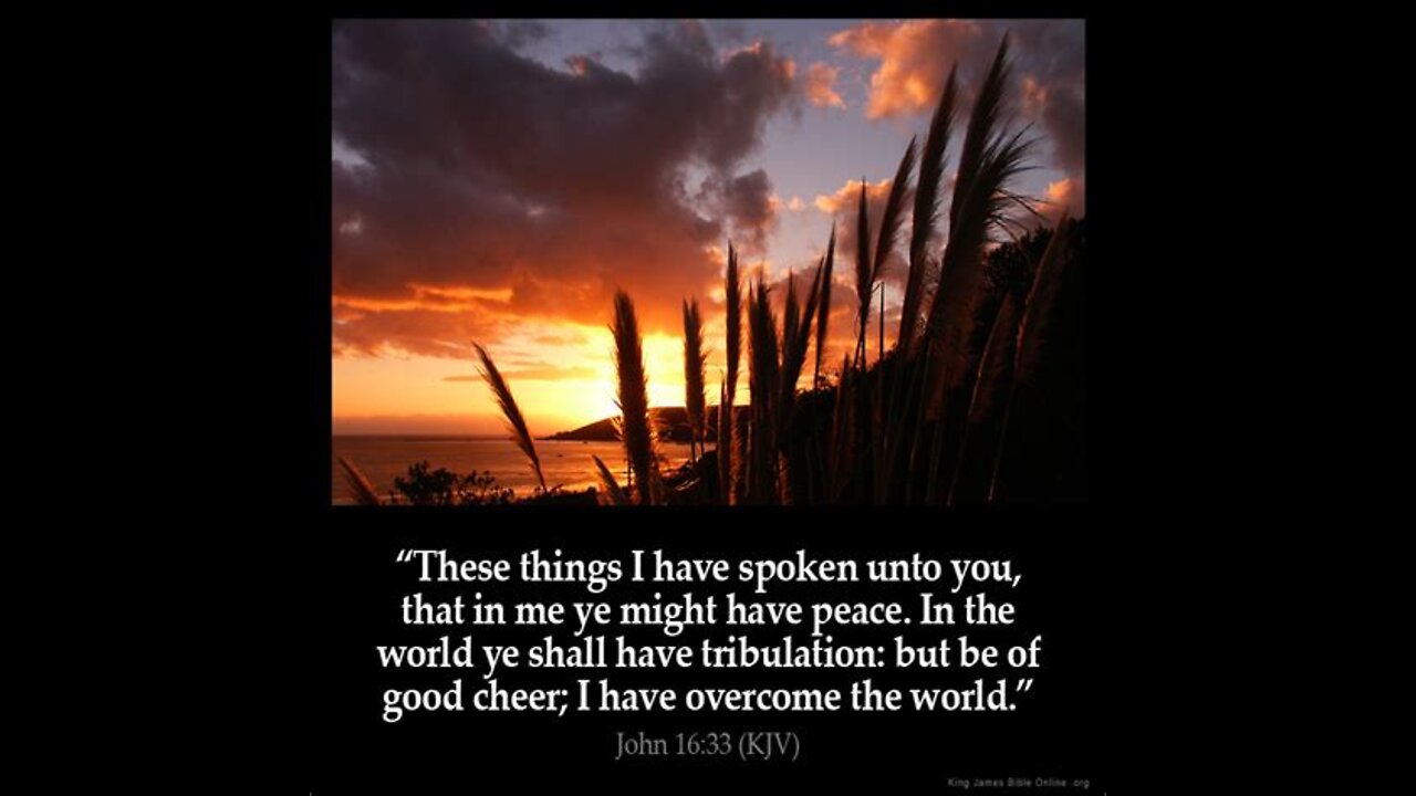 Overcoming this Present Evil World through Christ Jesus