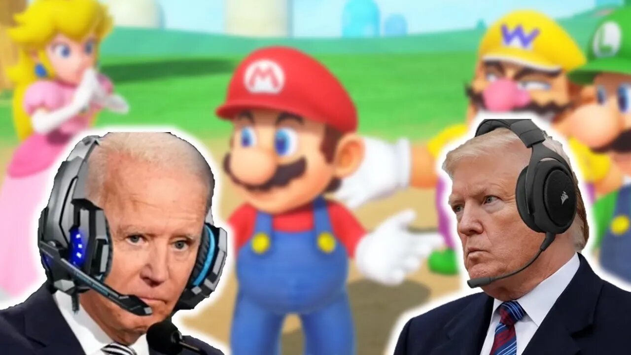 Trump & Biden - US Presidents play Super Mario Party