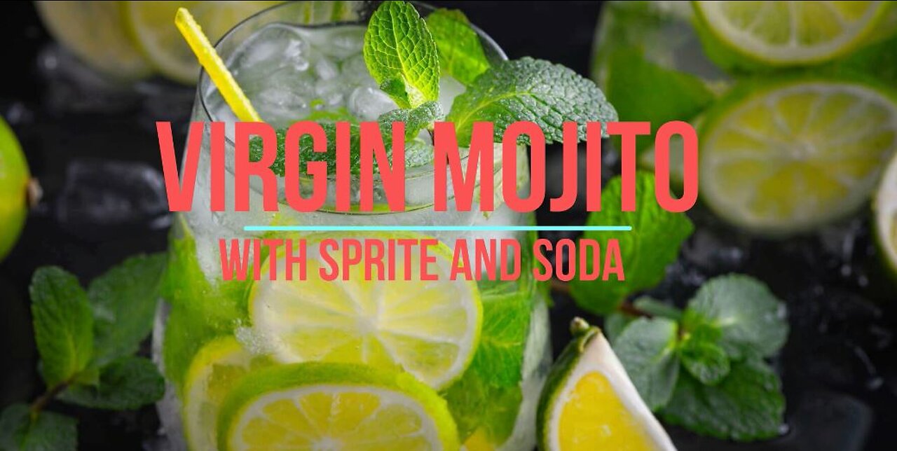 Virgin Mojito With Sprite &Soda | Summer Drinks | Quick and Easy Drink