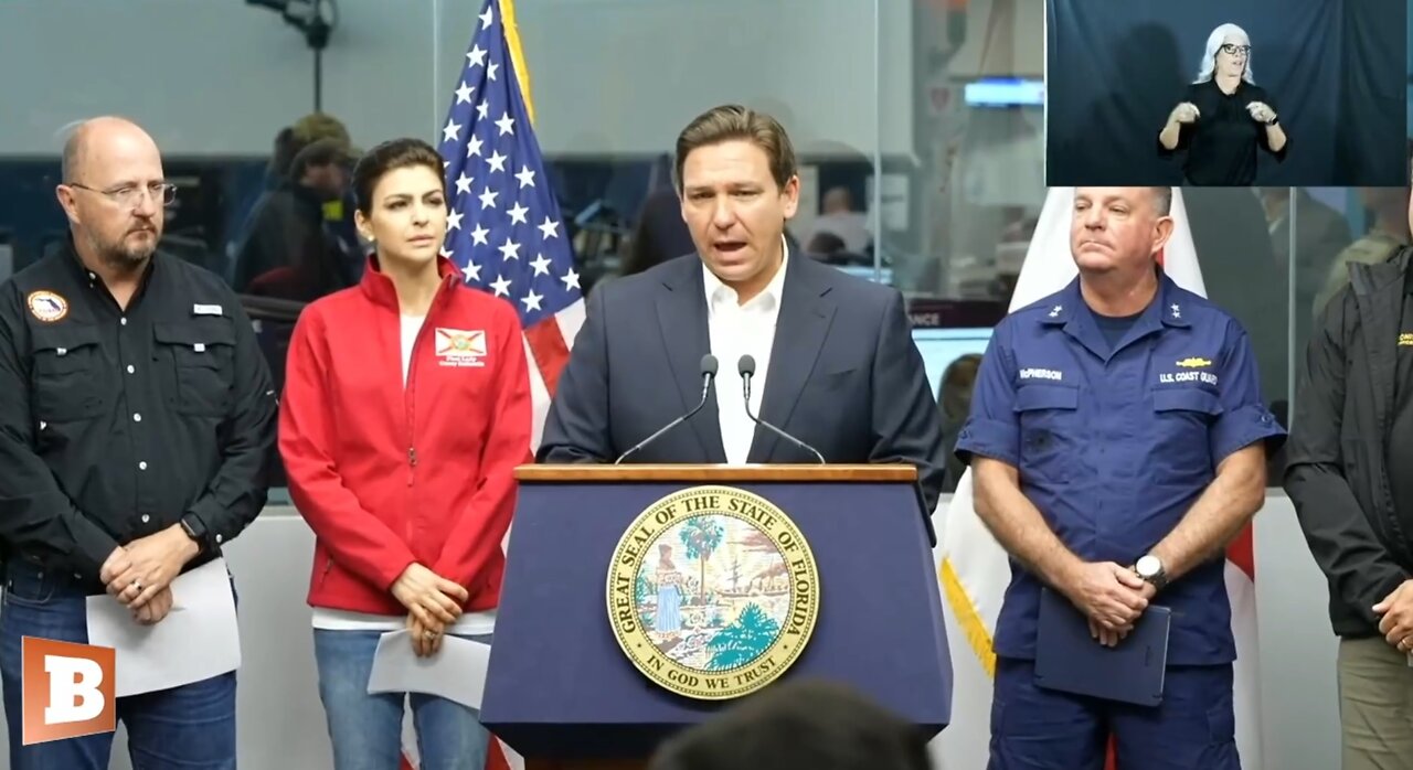 FL Governor, First Lady DeSantis providing Hurricane Ian update…