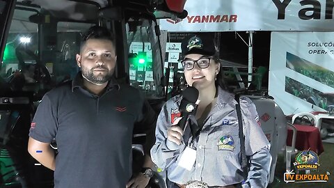 Representante Yanmar presente na 33ª Expoalta 2023