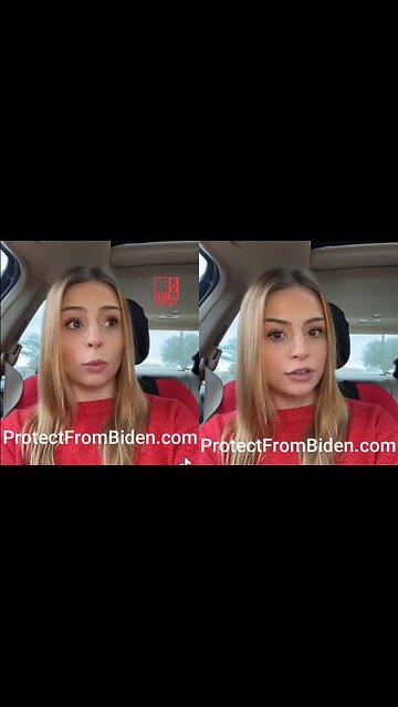 Young Woman Wonders About Bidenomics Crushing The American Dream