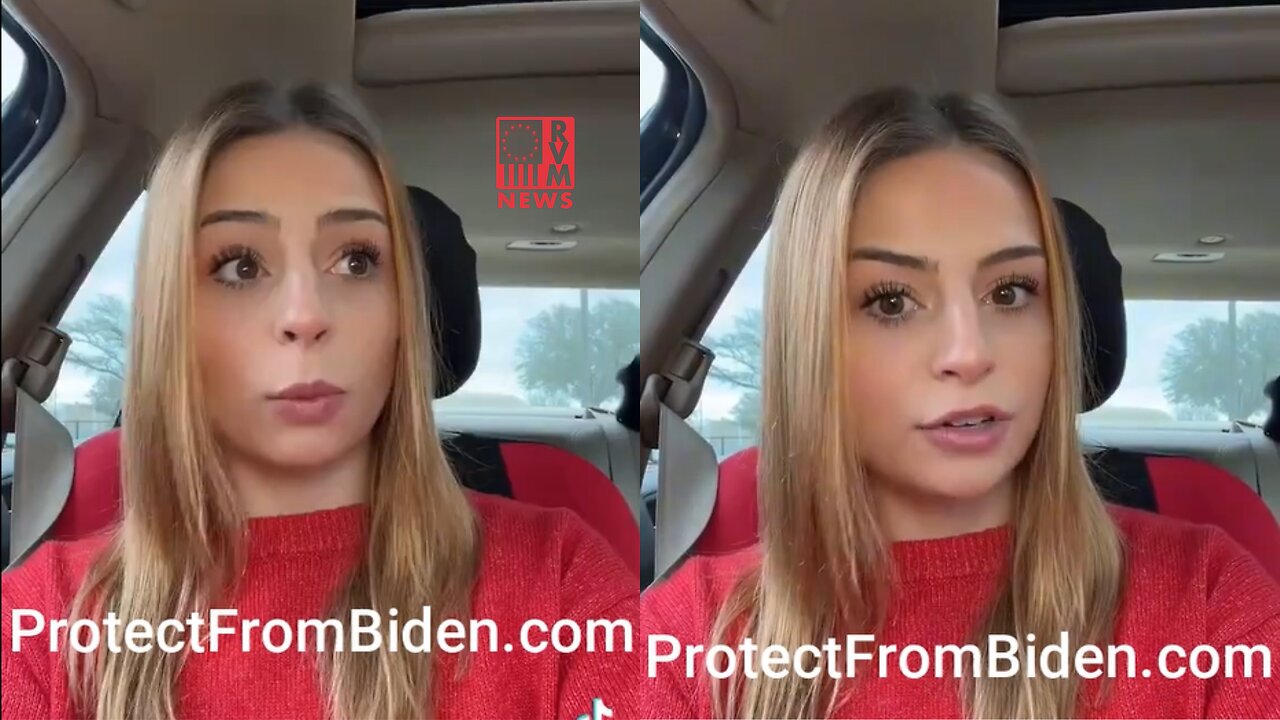 Young Woman Wonders About Bidenomics Crushing The American Dream