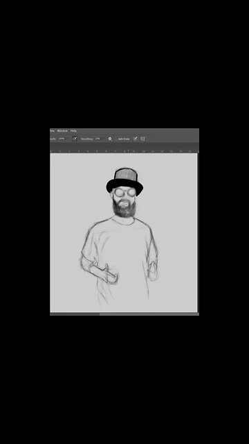 #Portrait #Drawing #Timelapse in #Photoshop