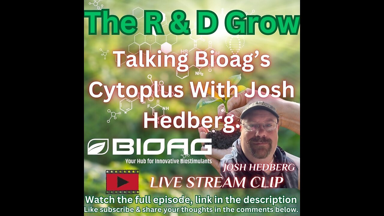 Talking Bioags Cytoplus With Josh Hedberg