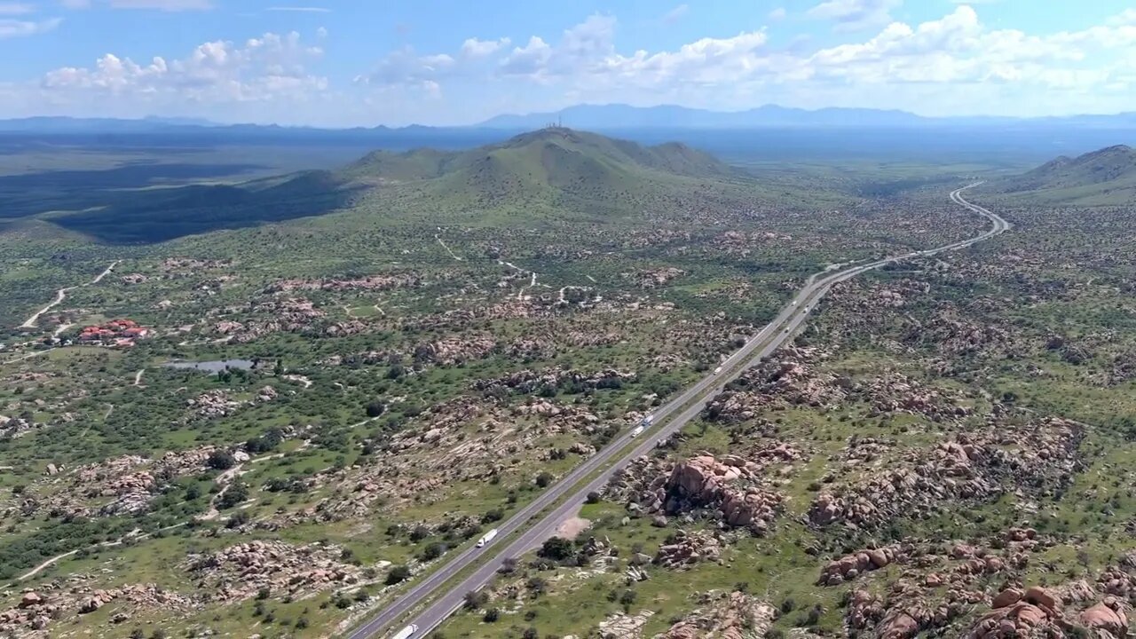 Texas Canyon on IH10, about mile marker 322