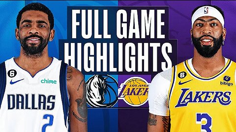 Dallas Mavericks vs. Los Angeles Lakers Full Game Highlights | Mar 17 | 2022-2023 NBA Season