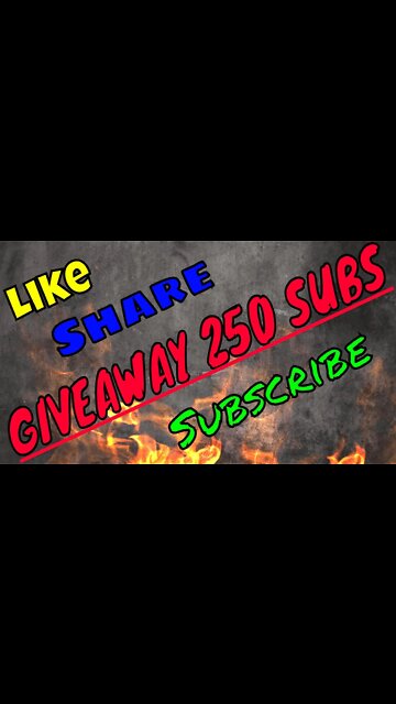GIVEAWAY @ 250 SUBS !!!!!!