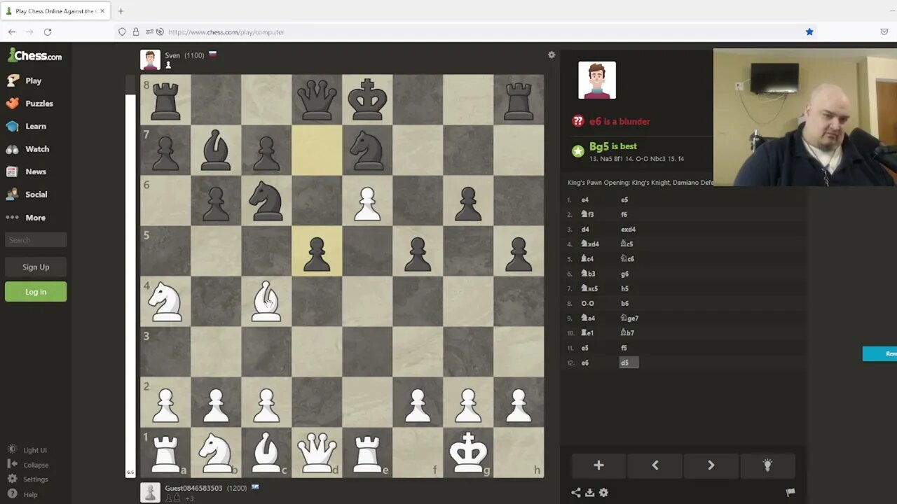 More chess. And follow Sebastion's lead and leave a comment.