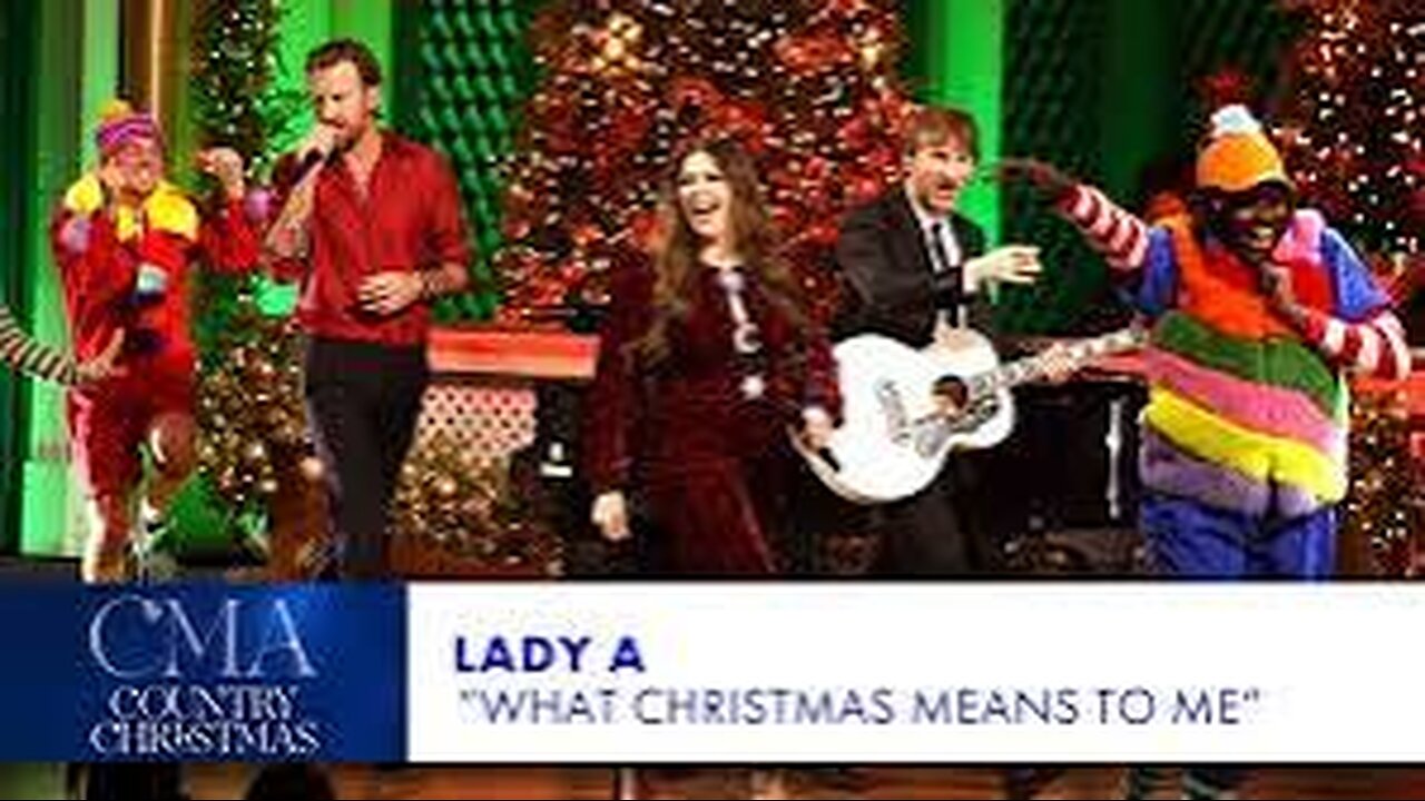 Lady A - What Christmas Means To Me