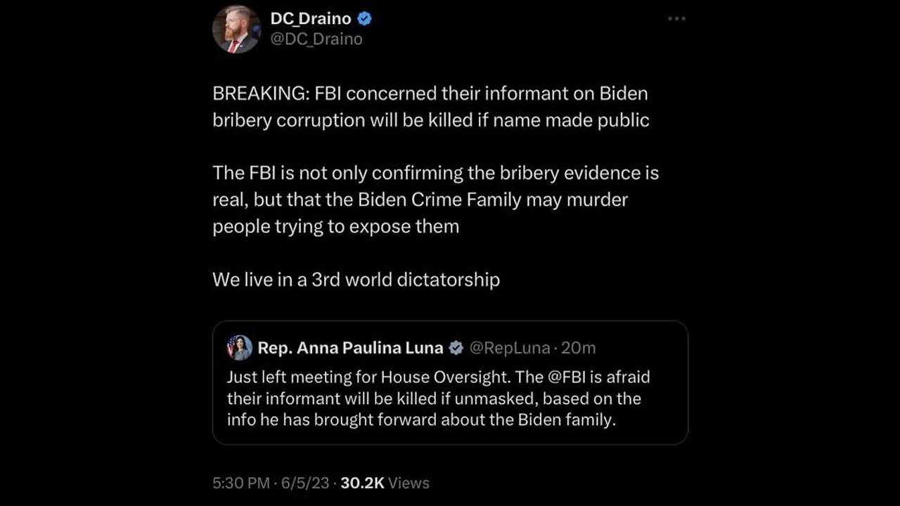 FBI to Release Biden Document to Avoid Contempt Hearing; Smoke From Canadian Wildfires to Dissipate