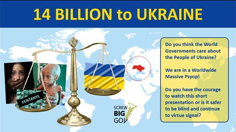 14 BILLION to Ukraine