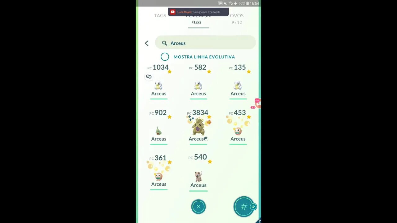 Live de Pokémon GO