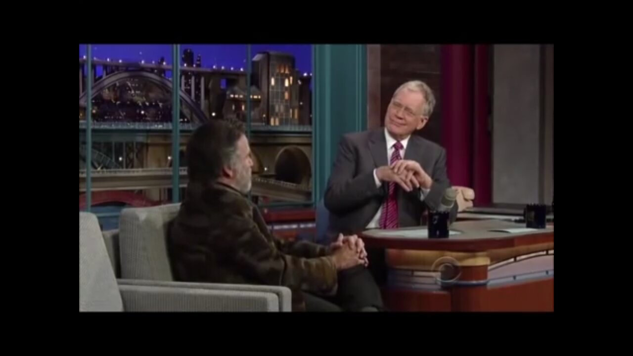 'Robin Williams on Letterman' - Gallifreyguy13 - 2011