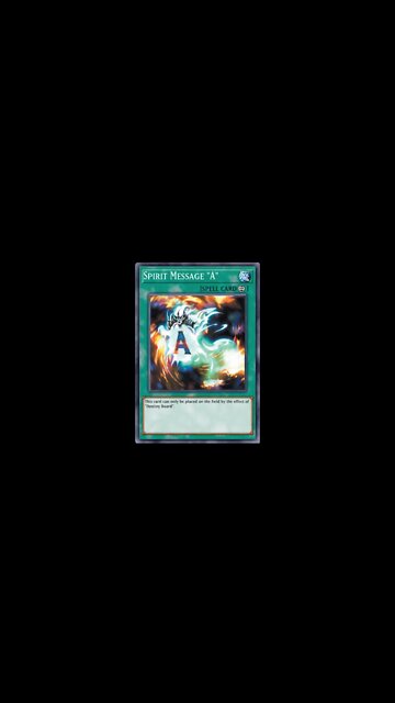 Yu-Gi-Oh! Spirit Message "A"