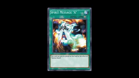 Yu-Gi-Oh! Spirit Message "A"