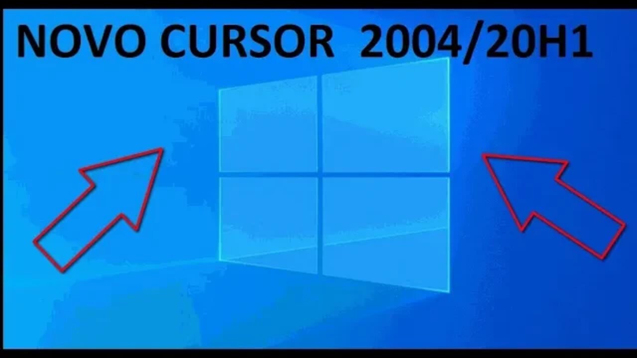 Aprenda a ativar o novo cursor do Windows 2004/20H1 !!!