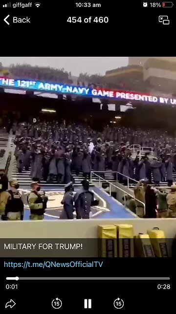 121 st Navy Game pr Trump