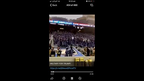 121 st Navy Game pr Trump