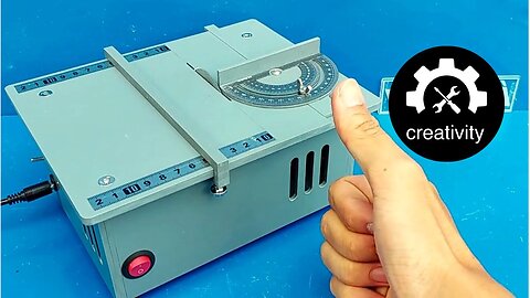 How to make a 12-volt stationary electric saw from sewer pipes
