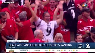 UC football ranked in Top 5