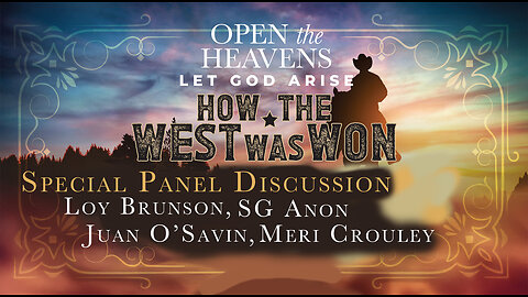 How the West was Won. Boise, Idaho Special Panel Session