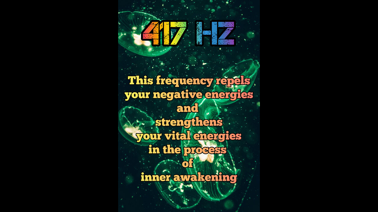 Frequency of 417 Hz.Special for removing negative energies