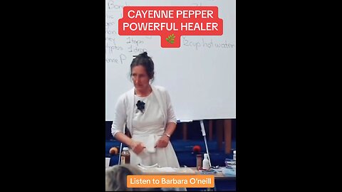 Cayenne pepper is a powerful healer