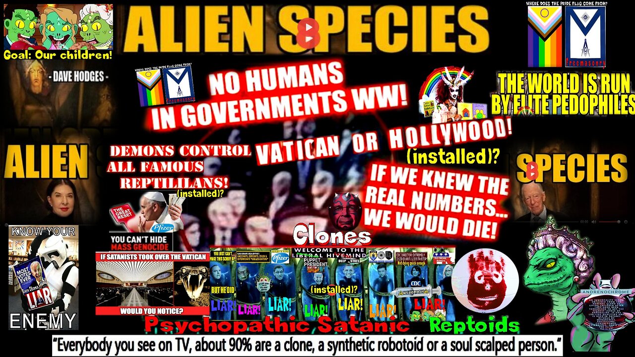 SGT REPORT - ALIEN SPECIES -- Dave Hodges