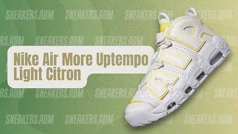 Nike Air More Uptempo Light Citron (W) - DM3035-100 - @SneakersADM